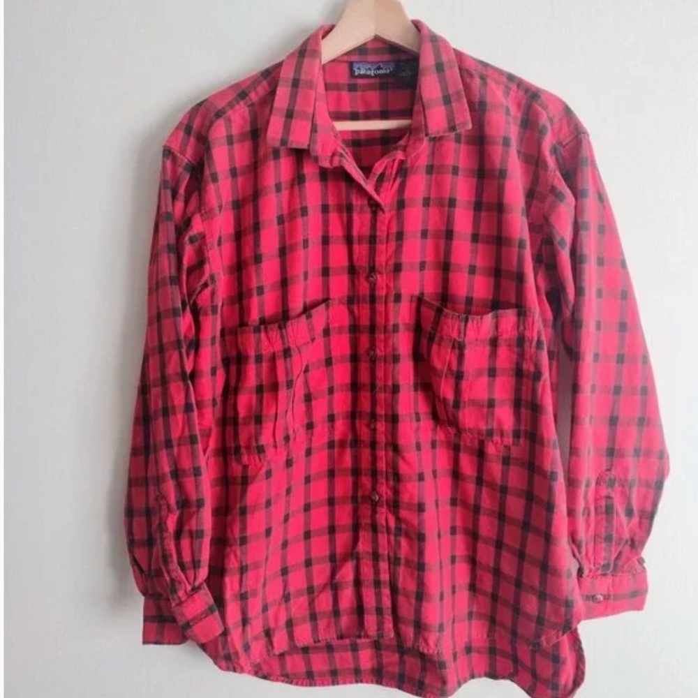 Vintage Patagonia Red Plaid Shirt